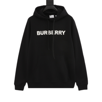 Burberry Classic Laminated Lettering Hoodie