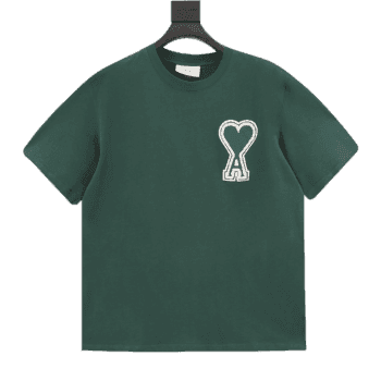 Amiri Embroidered Green T-shirt