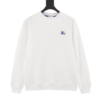 Burberry Crewneck White Sweatshirt
