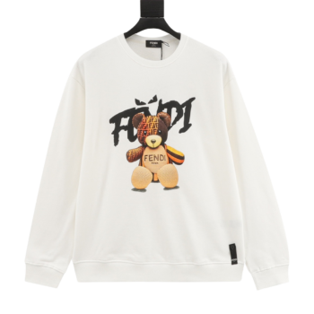 Fendi Bear Print Sweatshirt