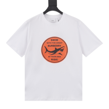 Burberry Shark Print T-Shirt