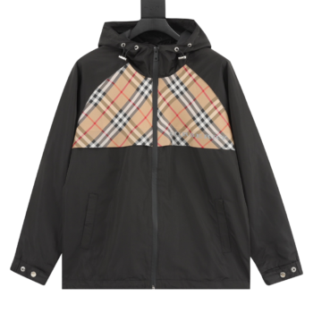 Burberry Check Logo Trench Coat