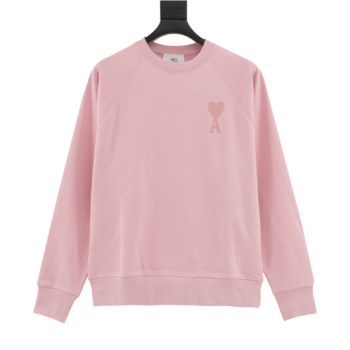 Amiri Heart Classic Pink Sweatshirt