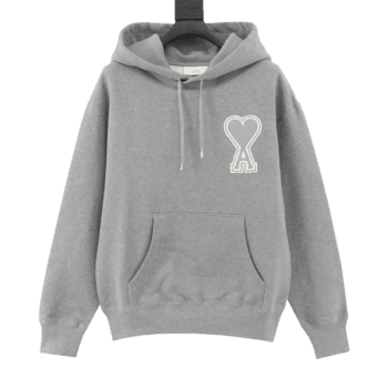 Amiri Heart Embroidered Hoodie