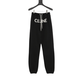 Celine Lettering Print Pant