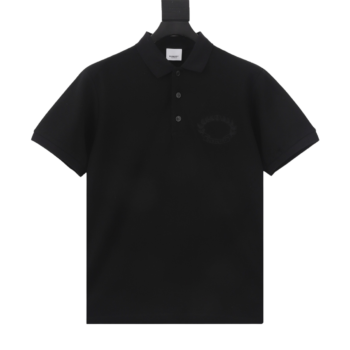 Burberry Wheat Ear Black Polo T-Shirt