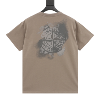 Stone Island Round Neck Short Sleeves T-shirt