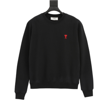 Amiri Embroidered Crewneck Black Sweatshirt
