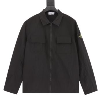 Stone Island Functional Stand Black Jacket
