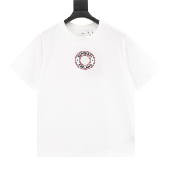 Burberry Embroidered Circle Logo T-Shirt