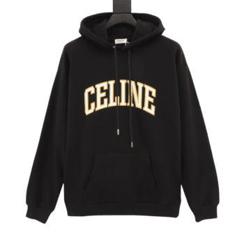 Celine Cracked Print Hoodie