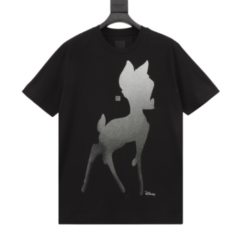 Givenchy Silver Hot Deer T-Shirts