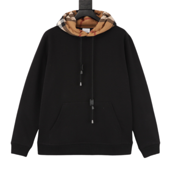 Burberry Plaid Patchwork Hoodie