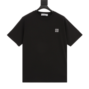 Stone Island Short Sleeved Black T-shirt