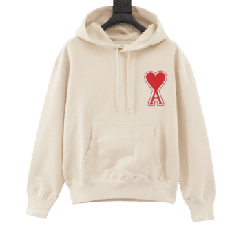 Amiri Embroidered Heart Hoodie