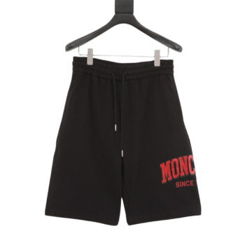 Moncler Gold-Stamped Shorts