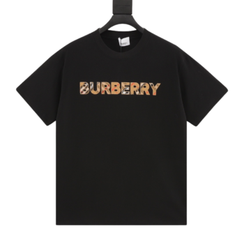 Burberry Plaid Short Sleeve T-Shirt