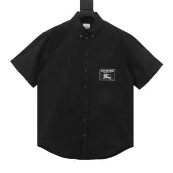 Burberry Warhorse Patch  Black T-Shirt