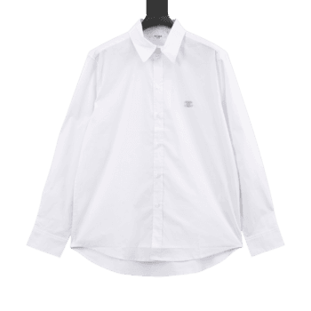 Celine Chest Embroidery Shirt