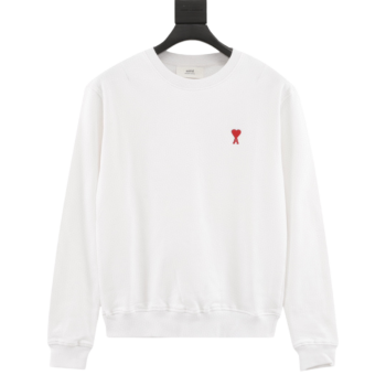 Amiri Heart Classic White Sweatshirt