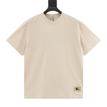 Burberry 24ss Logo Embroidered T-Shirt