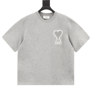 Amiri Embroidered Grey T-shirt