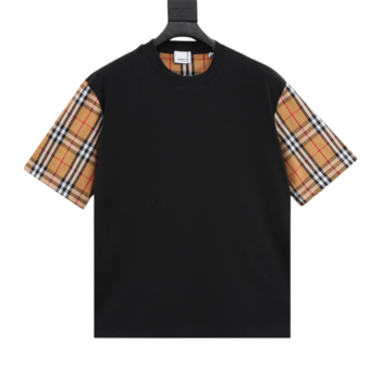 Burberry Plaid Short-sleeved T-Shirt