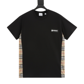 Burberry Side Check Patchwork T-Shirt