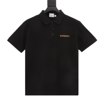 Burberry Vertical Stripe Polo Shirt