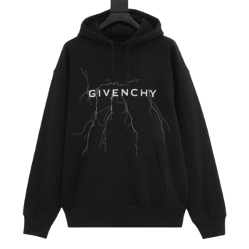 Givenchy Reflective Lightning Hoodie