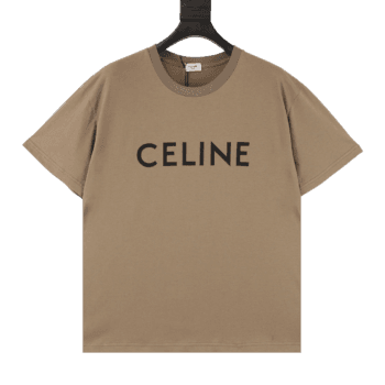 Celine Letter Print T-Shirt