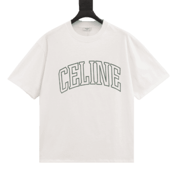 Celine Curved Letter T-Shirt