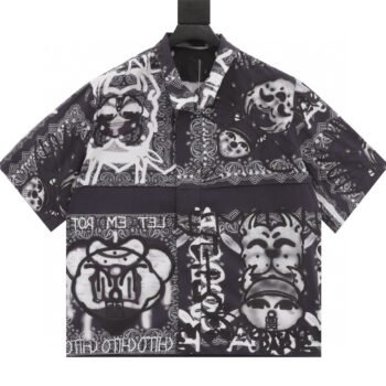 Givenchy Graffiti Short-sleeved Shirt