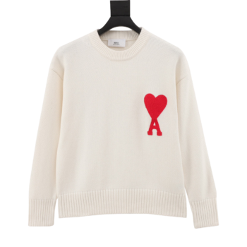 Amiri Heart Embroidered Sweater