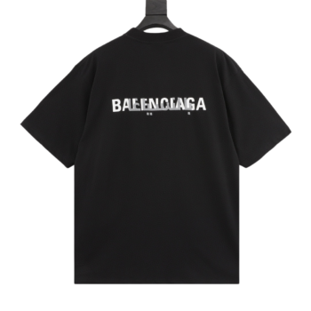 Balenciaga Back Embroidered T-Shirt