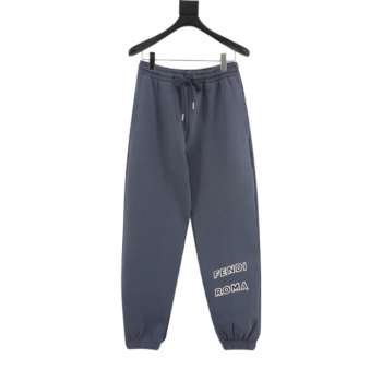 Fendi Roma Print Logo Trousers