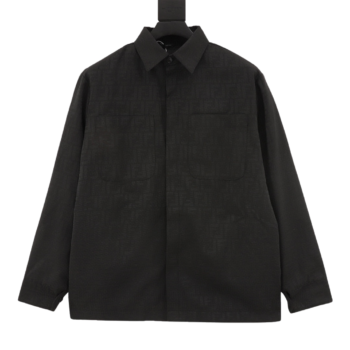 Fendi Full Print Long Sleeve Shirt