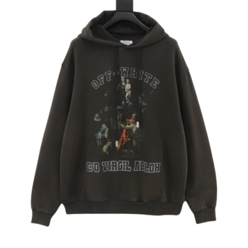 OFF WHITE Holy Mother Of God Print Hoodie
