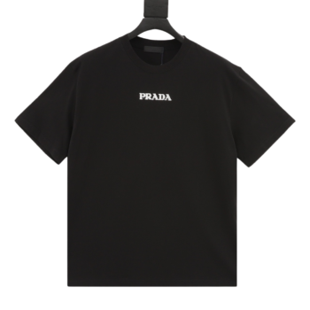 Prada Toothbrush Embroidered T-Shirts