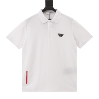 Prada Triangle Logo T-Shirts