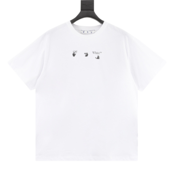 Off White Dissolved Gradient T-Shirt