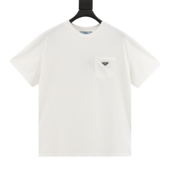Prada Logo Pocket T-Shirts