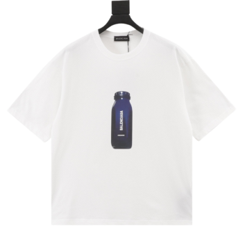 Balenciaga Bottle Logo Print T-Shirt