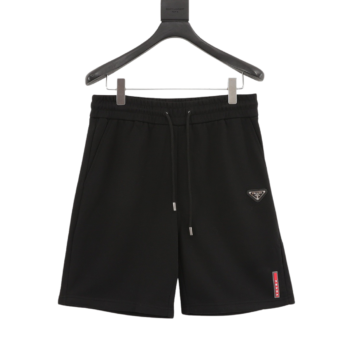 Prada Red Rubber Shorts