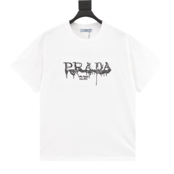 Prada  Rope Embroidery T-Shirts