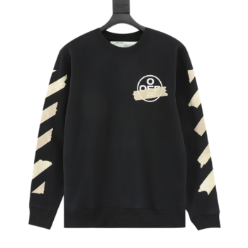Off White Crew Neck Sweatshirt Sweater