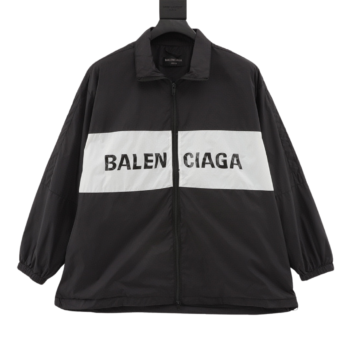 Balenciaga Black And White Jacket