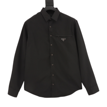 Prada Zipper Pocket Shirts