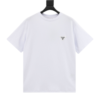 Prada  Patch Triangle T-Shirts