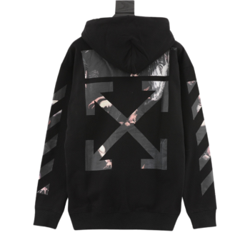 OFF WHITE 20ss Angel Religious Print Hoodie